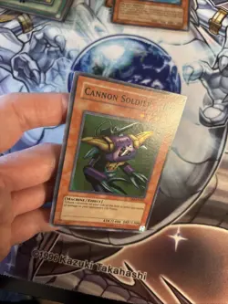 (61) Yugioh! Cannon Soldier DB2-EN061 Super Rare LP - Image 5