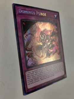 Dominus Purge MP25-EN095 Prismatic Secret Rare Yugioh 2025 Mega-Pack Mint - Image 2