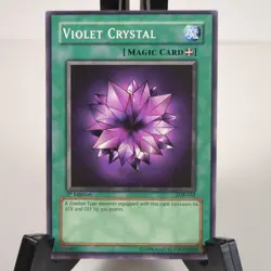Yugioh Violet Crystal LOB-042 - 1st Edition Common - Never Played NM/M - Image 1
