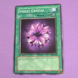 Yugioh Violet Crystal LOB-042 - 1st Edition Common - Never Played NM/M - Image 2