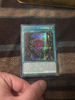 Yugioh The Hallowed Azamina MP25-EN112 1st Edition Prismatic Secret Rare NM - Image 1
