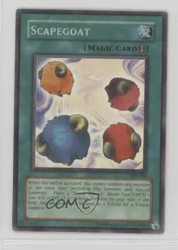 Scapegoat 1st Ed. YuGiOh Starter Deck Joey #SDJ-041 2003 - Image 1