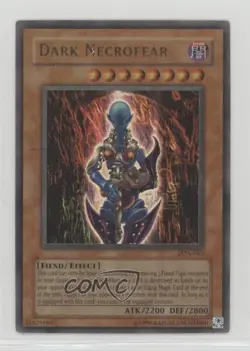 UR - Dark Necrofear Unlimited YuGiOh Labyrinth of Nightmare #LON-065 2003 - Image 1
