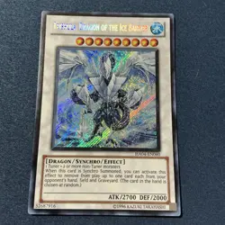 Yugioh Trishula, Dragon Of The Ice Barrier HA04-EN060 Secret Rare 1st Ed NM - Image 2