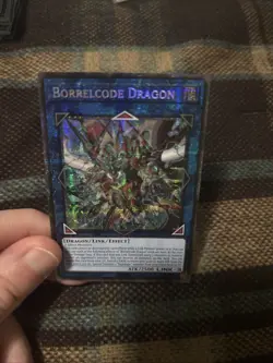 YUGIOH - BORRELCODE DRAGON - STARLIGHT RARE - MP25 - NM - 1ST ED - Image 1
