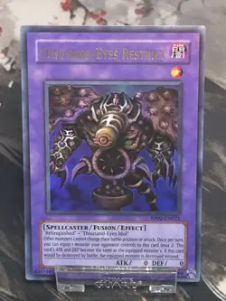 Yugioh! Thousand-Eyes Restrict RP02-EN021 Ultra Rare 2020 Reprint Near Mint - Image 1