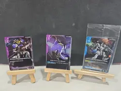 Gundam Card Game Starter Promo Barbatos Iron and Blood & Unicorn w/ Banagher - Image 1