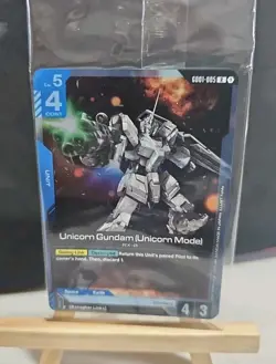 Gundam Card Game Starter Promo Barbatos Iron and Blood & Unicorn w/ Banagher - Image 4