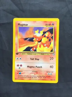 Pokemon Cards: Neo Genesis 1st Edition Uncommon: Magmar 40/111 - Image 1