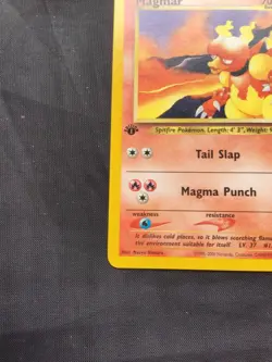 Pokemon Cards: Neo Genesis 1st Edition Uncommon: Magmar 40/111 - Image 5