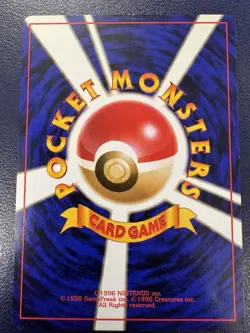 Pikachu No.025 Non Holo Pokemon Card Japanese Jungle Old Back - Image 2