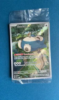 Pokemon TCG Snorlax 051 SV Scarlet & Violet 151 Promo Card Lot SEALED (X3) - Image 2