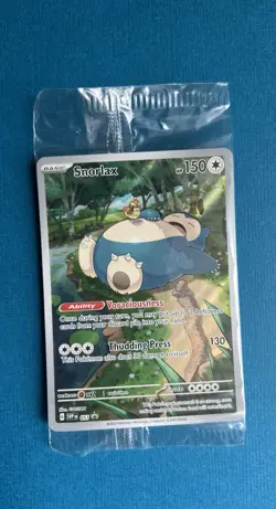 Pokemon TCG Snorlax 051 SV Scarlet & Violet 151 Promo Card Lot SEALED (X3) - Image 3