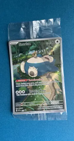 Pokemon TCG Snorlax 051 SV Scarlet & Violet 151 Promo Card Lot SEALED (X3) - Image 4