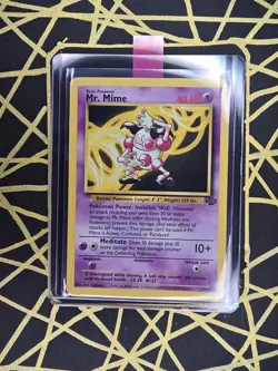 🔥 Mr. Mime 22/64 🔥 Original Non Holo Rare Jungle Set Pokemon Card WOTC 1999 - Image 1