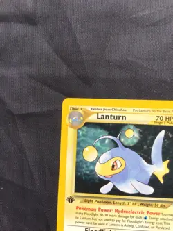 Pokemon Cards: Neo Genesis 1st Edition Uncommon: Lanturn 38/111 - Image 2