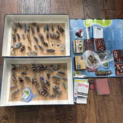 Pirates of the Spanish Main CSG Spanish Main Lot 60 Assembled Ships Wizkids Card - Image 1