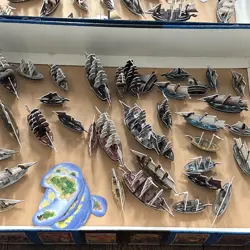 Pirates of the Spanish Main CSG Spanish Main Lot 60 Assembled Ships Wizkids Card - Image 2