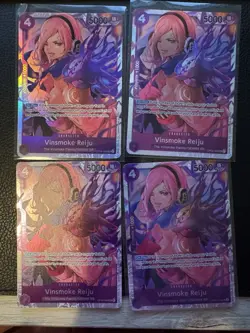 Vinsmoke Reiju Playset x4 - OP06-069 - Wings of the Captain - SR One Piece Card - Image 1
