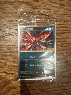 Pokemon TCG Yveltal 088/132 Stamped Mega Evolutions Promo Card Sealed NM - Image 1