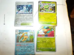 Lot of 4 Pokemon Stellar Crown Holo/Reverse Holo Cards - Image 1