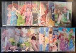 Quintessential Quintuplets Clear Card Bushiroad (19/28) Set - Image 2