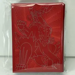 Pokemon TCG Battle Styles Urshifu Card Sleeves Sealed (65) Red - Image 1