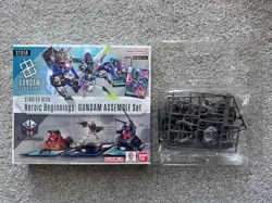 Gundam Card Game ST-01 Heroic Beginnings Assemble Set MINIATURE MODEL KIT ONLY - Image 1