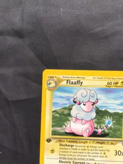 Pokemon Cards: Neo Genesis 1st Edition Uncommon: Flaaffy 34/111 - Image 2
