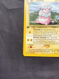 Pokemon Cards: Neo Genesis 1st Edition Uncommon: Flaaffy 34/111 - Image 5