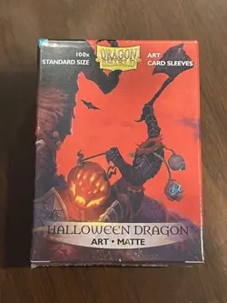 Dragon Shield HALLOWEEN DRAGON Matte Card Sleeves Limited Ed. Art Series 100ct 5706569120221 - Image 1