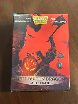 Dragon Shield HALLOWEEN DRAGON Matte Card Sleeves Limited Ed. Art Series 100ct 5706569120221 - Image 2