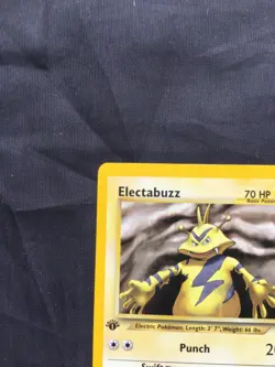 Pokemon Cards: Neo Genesis 1st Edition Uncommon: Electabuzz 33/111 - Image 2