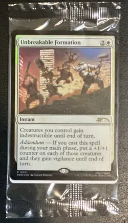Magic The Gathering x TMNT 2025 NYCC Exclusive Promo Card SEALED - Image 1
