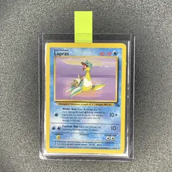 🔥 Lapras 25/62 🔥 Original Non Holo Rare Fossil Set Pokemon Card WOTC TCG 1999 - Image 1