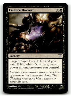 Essence Harvest 100 Normal C Avacyn Restored LP - Image 1
