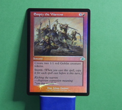 MTG DMR: Empty the Warrens (Sorcery) Dominaria Remastered Retro Foil - Image 1
