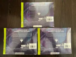 (3) Lot Edge of Eternities Collector Booster Omega Box for Magic: The Gathering - Image 2