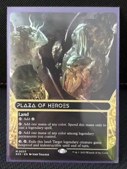 Plaza of Heroes (0033) (Borderless) Edge of Eternities: Stellar Sights Regular - Image 1