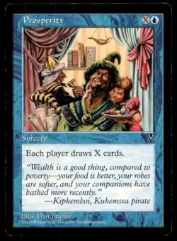 MTG Prosperity LP Light Play Visions [3337] - Image 1