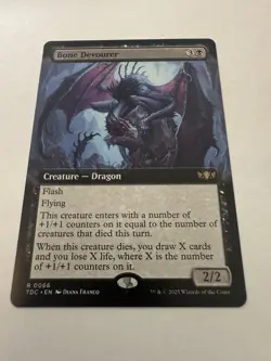 Bone Devourer (Extended Art) Commander: Tarkir: Dragonstorm Regular - Image 1