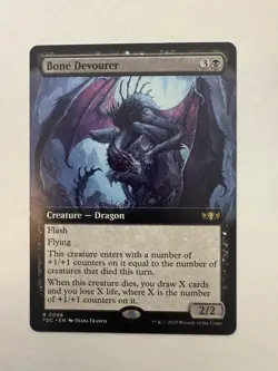 Bone Devourer (Extended Art) Commander: Tarkir: Dragonstorm Regular - Image 2