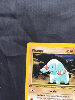 Pokemon Cards: Neo Genesis 1st Edition Uncommon: Phanpy 43/111 - Image 2