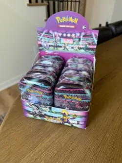 Pokemon Sealed Galar Power C22 Tin (Fusion Strike and Evolving Skies) - 10 Tins - Image 1