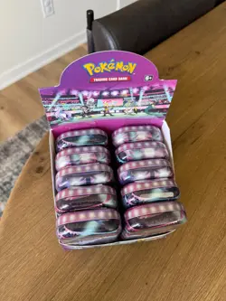 Pokemon Sealed Galar Power C22 Tin (Fusion Strike and Evolving Skies) - 10 Tins - Image 2