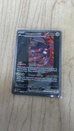 2025 Pokemon SV: BLK EN-Black Bolt #169/086 Genesect ex Minty No White - Image 1