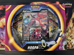 POKEMON TCG Hoopa V Box Fusion Strike Sword & Shield Factory Sealed Ships Now 820650809033 - Image 1