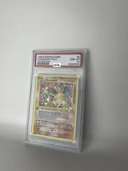 Pokemon Charizard Holo 4/102 Base Set - Gem Mint 10 Style - Image 1