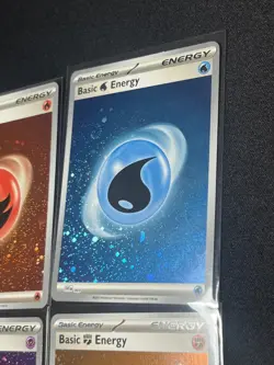 Pokemon TCG 151 Cosmo Holo Energy Full Set Of 8 - Image 4