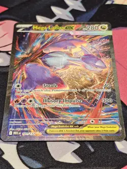 Mega Latias EX SIR 181/132 English Mega Evolution Base Pokemon TCG NM - Image 2